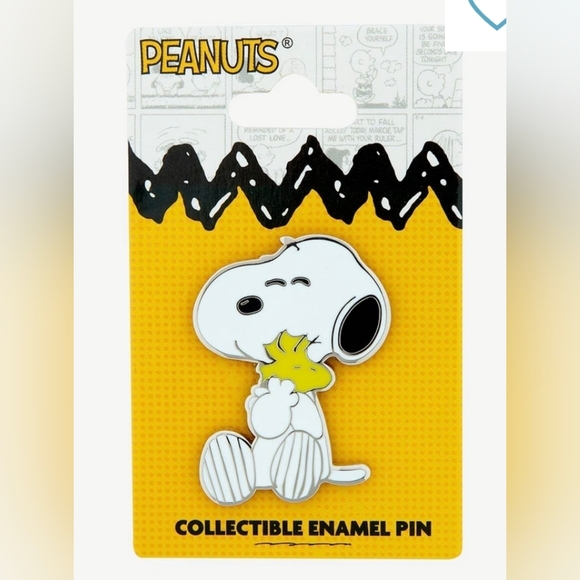 Peanuts | Accessories | Peanuts Snoopy Woodstock Enamel Pin | Poshmark